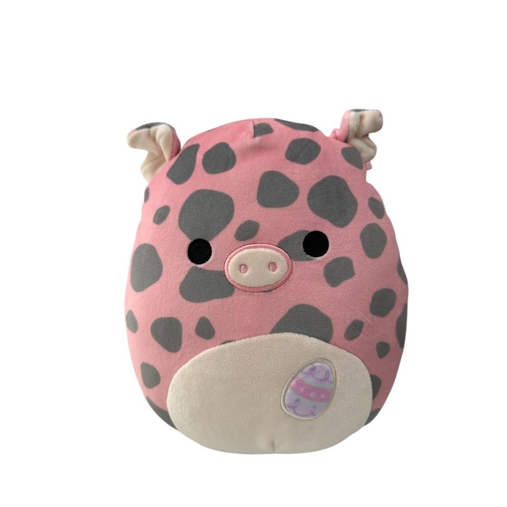 Squishmallows Pig Plush Pink Easter Kellytoy 10" Jazwares Soft Stuffed Animal